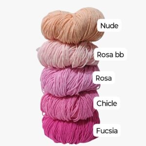 Hilo de algodón SEMIGRUESO madejas 150 g