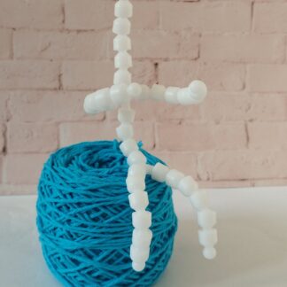 Esqueleto interno flexible para amigurumi