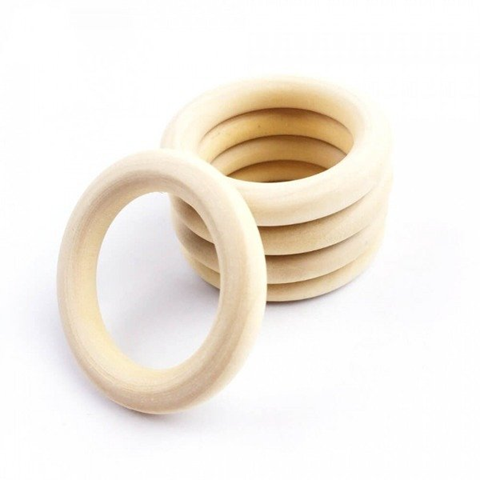 Argolla de madera 6,5 cm de diámetro - Image 3